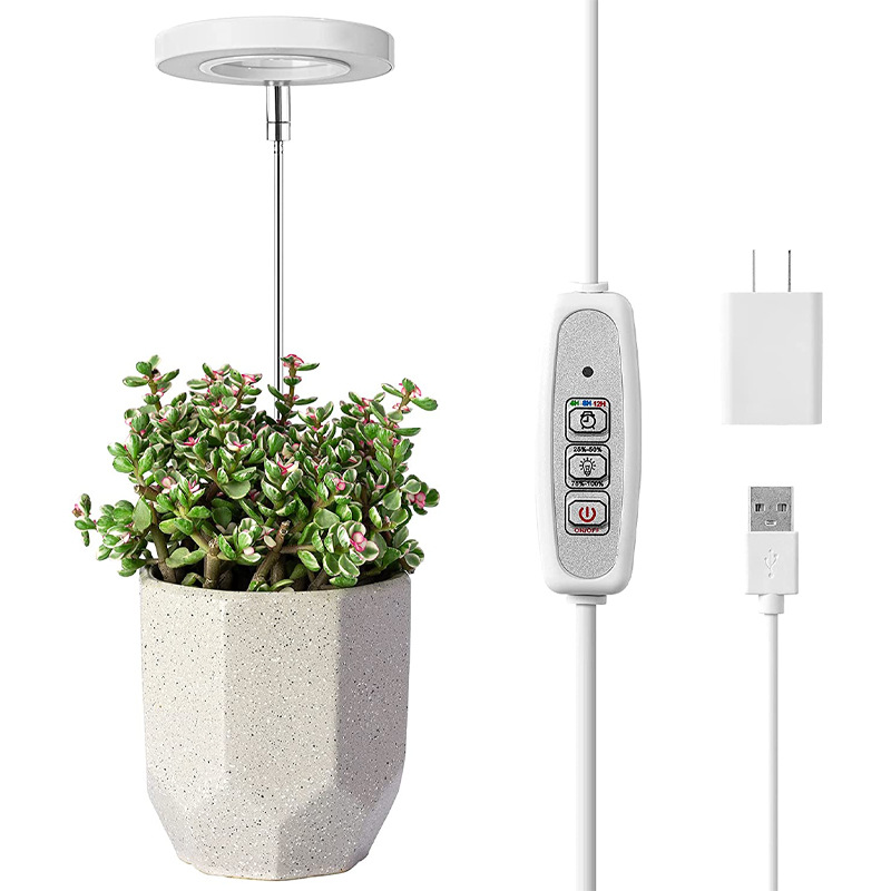 Timing Dimmable Angel Ring LED - огляд і ціна Plant Grow Light Full Spectrum