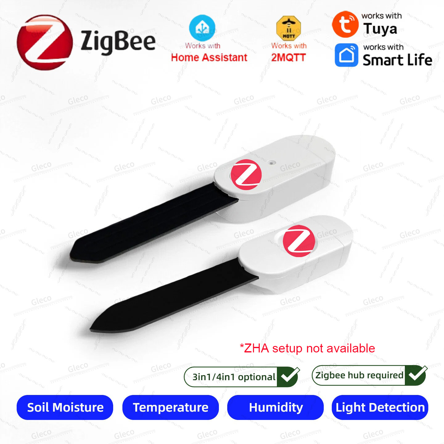 Zigbee Soil Moisture Sensor Me - огляд і ціна Plant Monitor