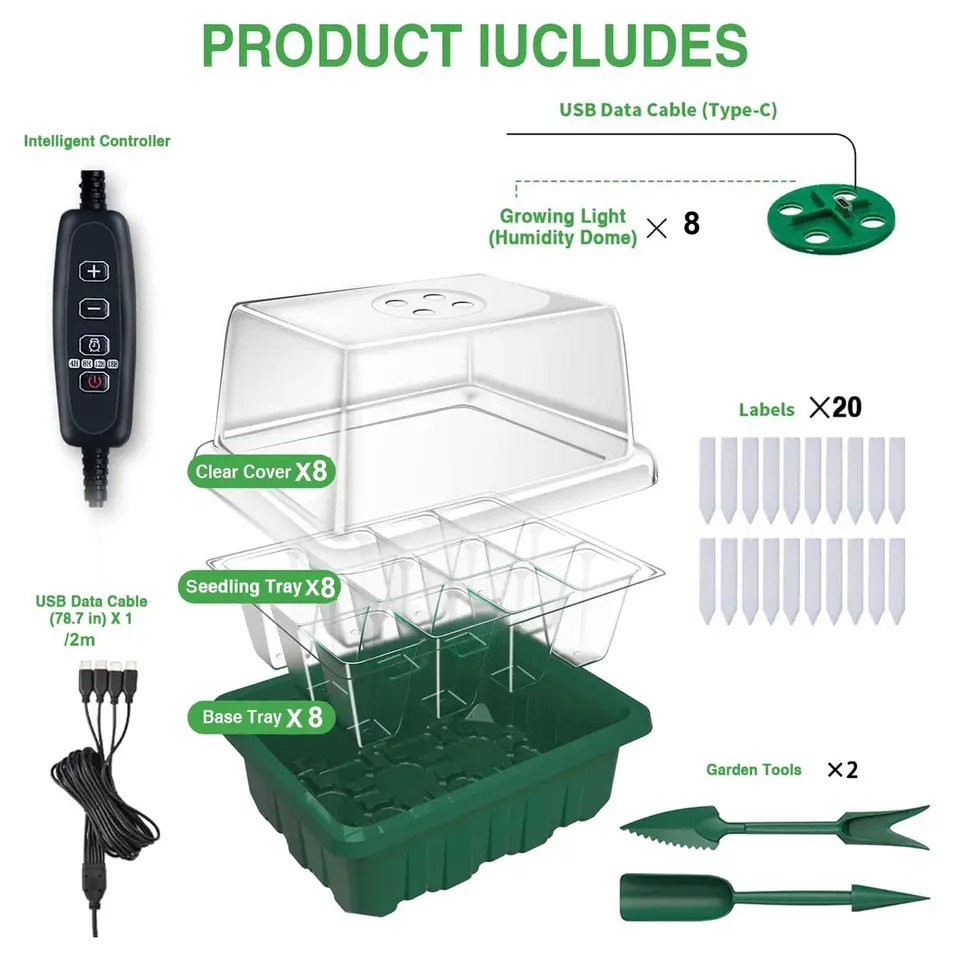 KEBINCPLED Full Spectrum USB 5 - огляд і ціна Plant Grow Light Full Spectrum