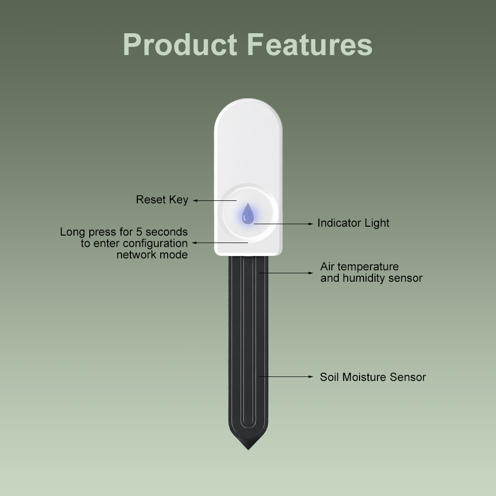 ZigBee Soil Moisture Tester Hu - огляд і ціна Plant Monitor