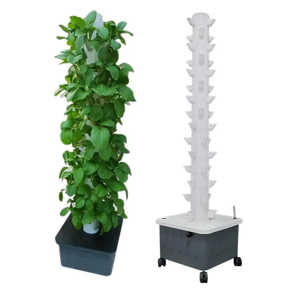 Vertical Hydroponic Grow Tower - огляд і ціна Hydroponic Tower
