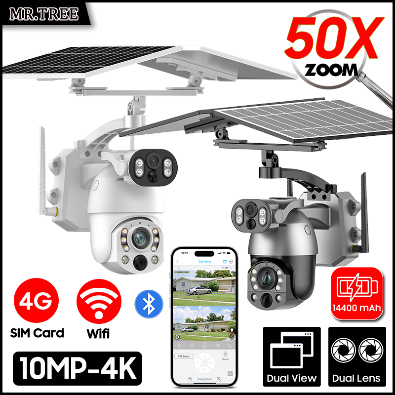 4K 50X Optical Zoom Dual Lens  - огляд і ціна Garden Camera