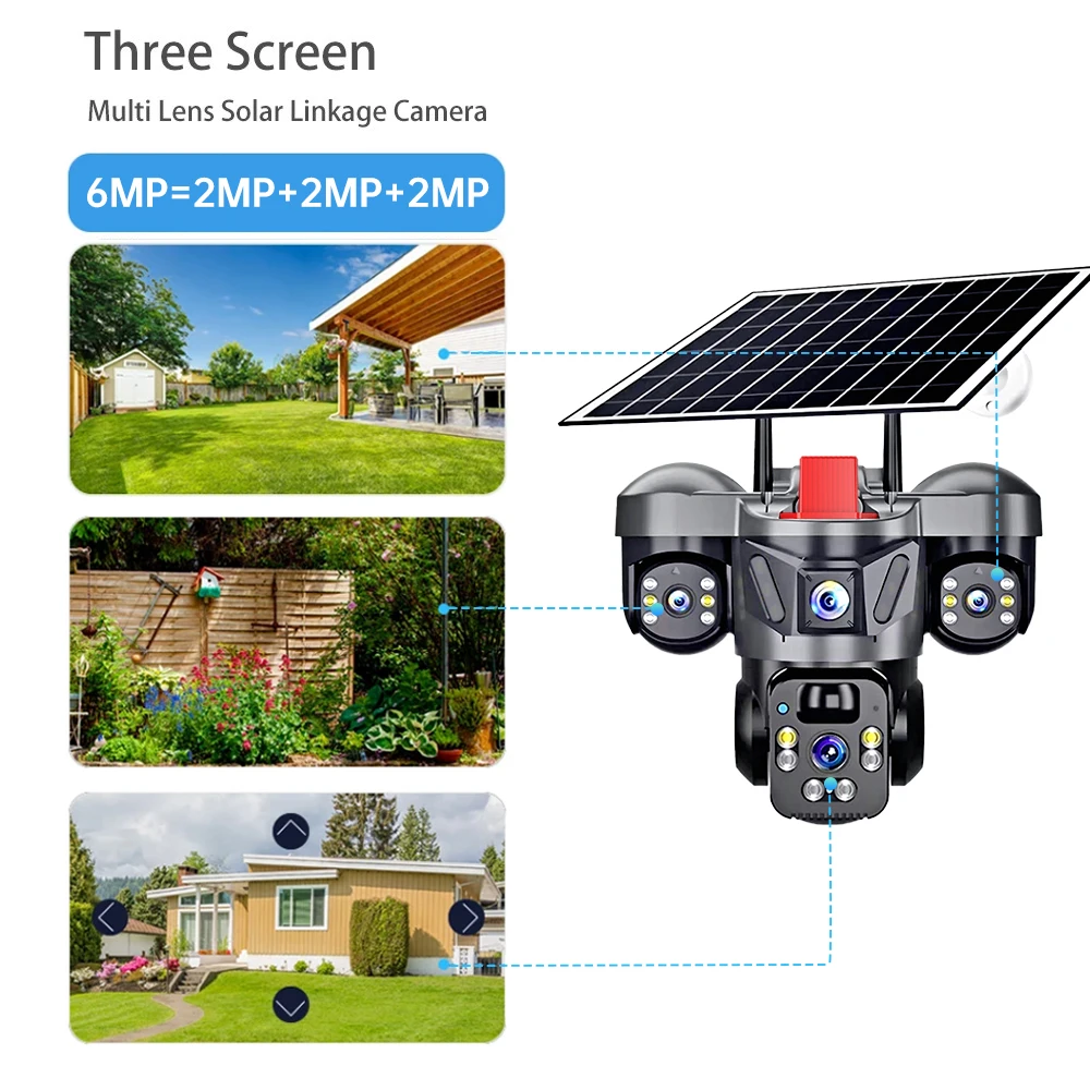 KERUI Outdoor PTZ 6MP 4G SIM W - огляд і ціна Garden Camera